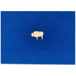SKLEJKA #3mm Żubr  5x3,5 cm , zwierzęta leśne / 0808